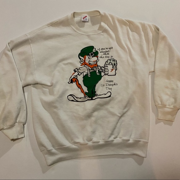 Vintage Other - Vintage 90’s St Patrick’s Sweatshirt